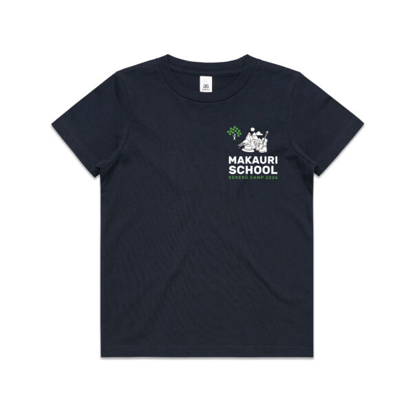 Makauri School - Kereru Camp, AS Colour Youth Staple Tee Thumbnail