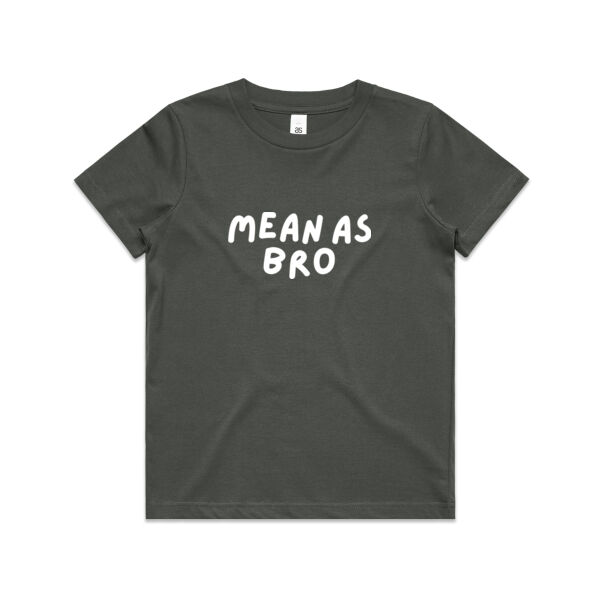 Mean as bro Youth Staple Cotton Tee Thumbnail